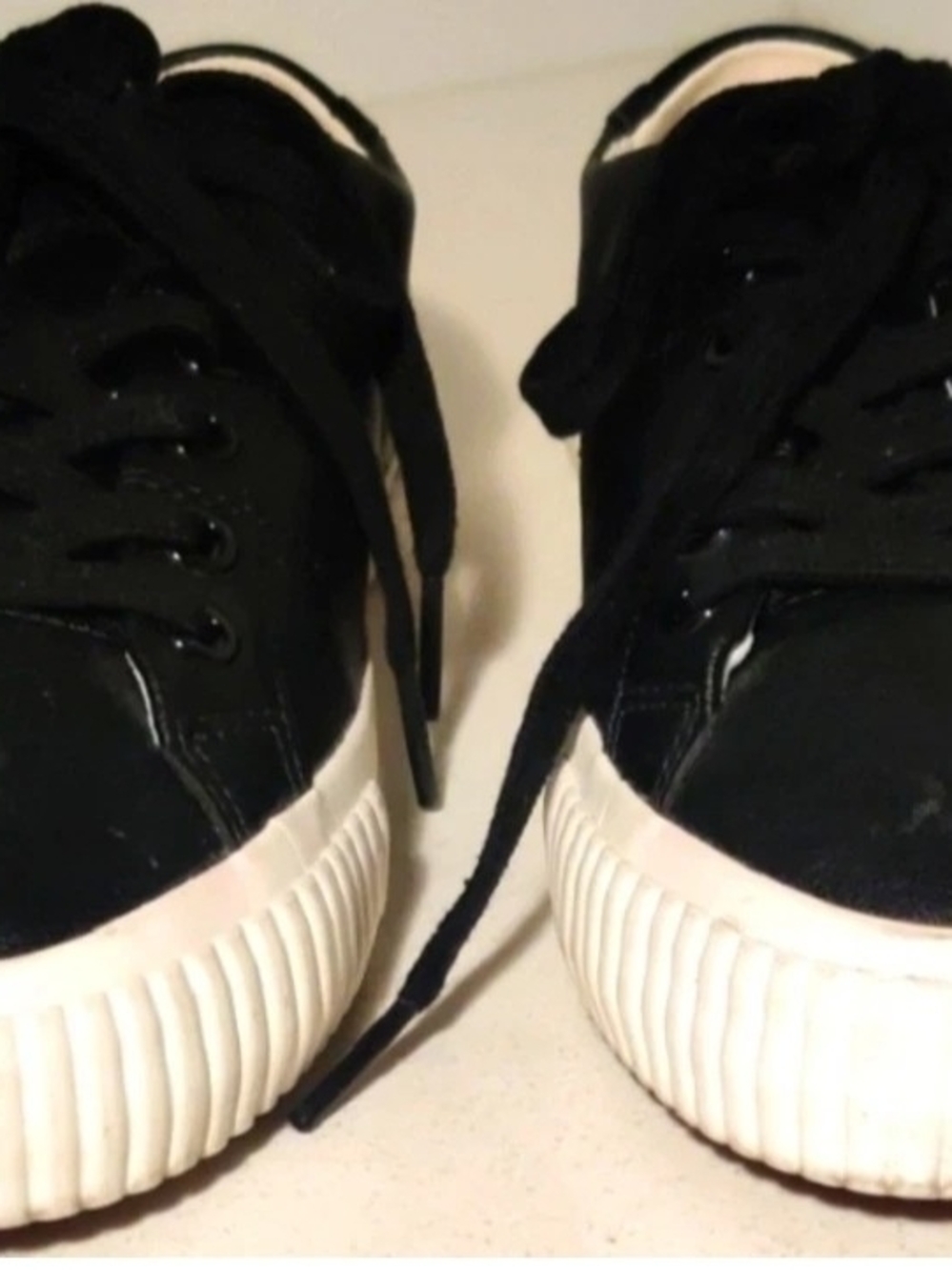 Ted Baker Womens 37.5/7.5 50% Leather Sneakers Style Shoes... New